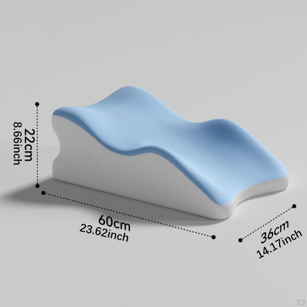 Back Cushion for Bed Sitting Multifunctional Memory Foam Adults Comfortable