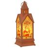 Christmas Luminous House Candle Lantern Night Light