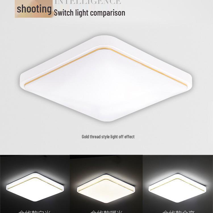 

Современные прямоугольные и квадратные потолочные светильники для гостиной, спальни, кабинета, балкона и кухни 22*22 LED, White Light, 12W