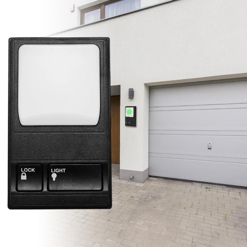 Multiple Function Wall Mounted Garage Door Opener Switches Door Wall Control Panel for Interior Operation Of Receiver Light