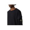 STONE ISLAND FW25 Autumn Winter Logo Crew Neck Long Sleeve Sweatshirt Men Sweatshirt Black K2S156100008S0A20-V0029