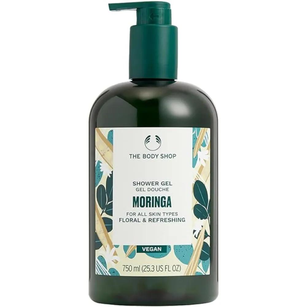 The Body Shop MORINGA Shower Gel 750ml Set of 2