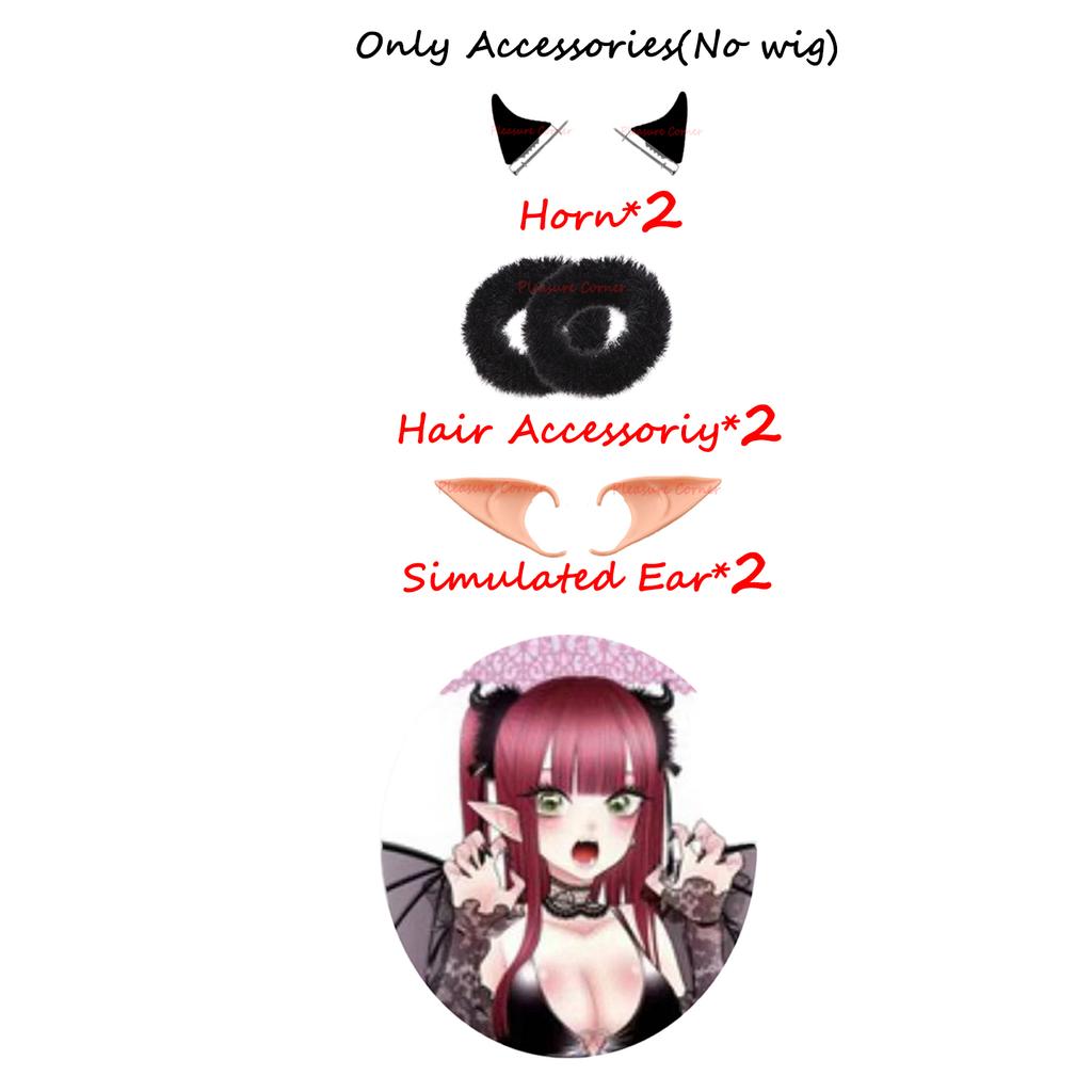 Anime Rizu Kyun Marin Kitagawa Cosplay Costume My Dress Up Darling Cosplay Full Set Cosplay Bikini Kuroe Shizuku Wig Set