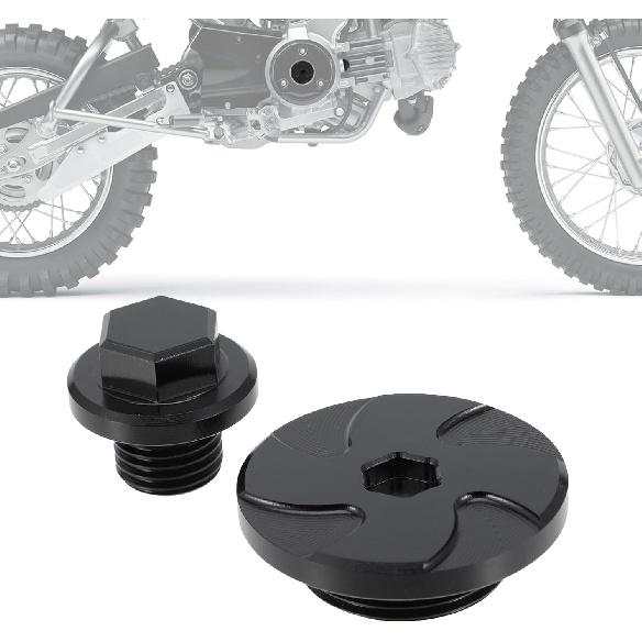 

Motorcycle Engine Timing Plug Bolts Cap Cover CNC for KLX 110 140 KLX110 KLX110L KLX140 KLX140L KLX140G Z125 PRO KLX150L KLX150BF Dirt Pit Bike Black чёрный