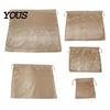 Organizing Bag for Home Storage Silk Dust Cover with Drawstring, Satin Handbag Organizer, Protective Case Delicate Purses Wear Resistant Solid