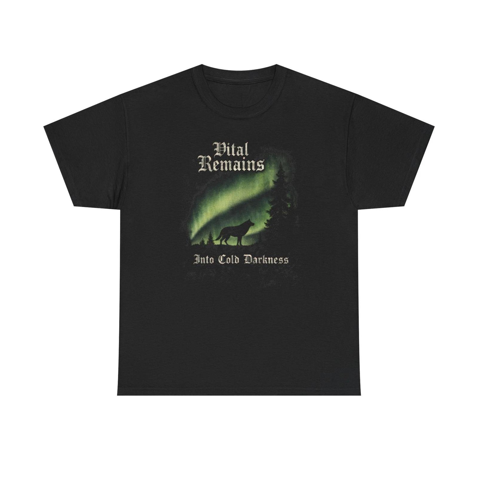 Vital Remains - Into Cold Darkness - USA, Death Metal, Front and Back Print S