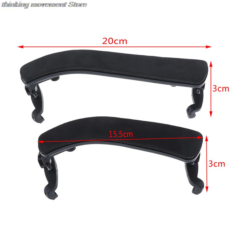 Violin Shoulder Rest Plastic Padded Adjustable For 1/8 1/4 3/4 & 4/4 Fiddle Violin Parts & Accessories