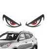 Reflective Eyes Stickers for Cars | 3D Stereo Eye Decal Stickers, Car Reflective Stickers,