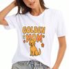 Golden Bear Unisex Cotton T Shirt,Premium Cotton Graphic, Durable, Casual And Fashionable,Cute Bear Reaching For Star Design, Perfect For Everyday Wea