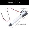 Small Electric Linear Actuator 24V Low Noise Short Circuits Protections Telescopic Small Motion Actuator Easy To Use