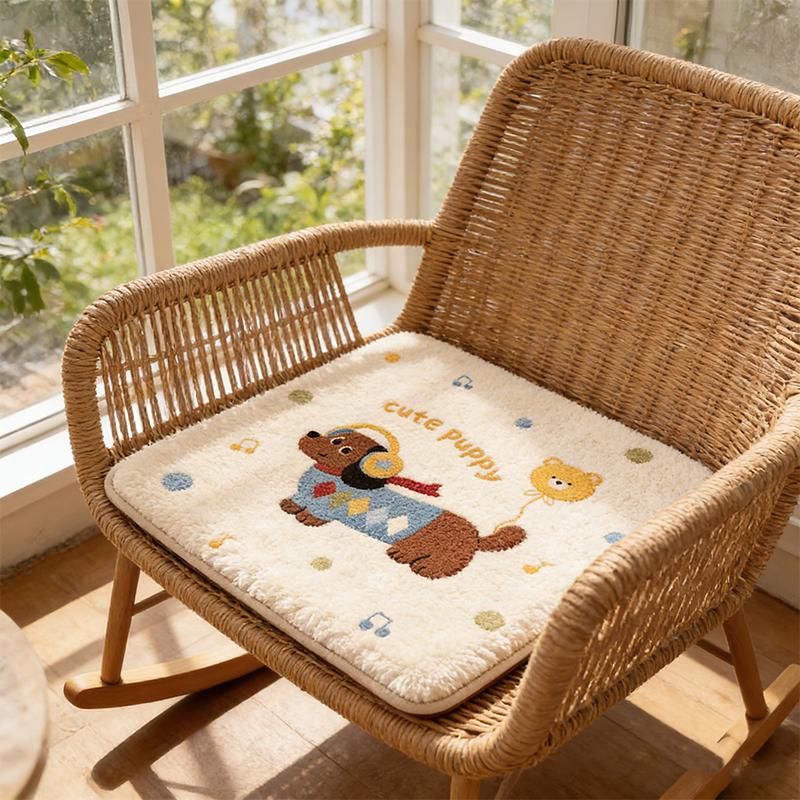 35x35cm Chair Cushions Cute Seat Cushion Office Student Seat Pads Home Decor All-Season Non-slip Funny Multiple Colors