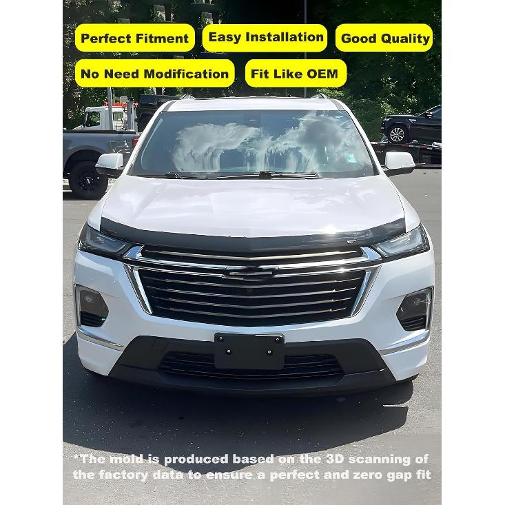 FASTCHE Front License Plate Frame Compatible with 2022 2023 Chevy Traverse & 2024 Traverse Limited Front Bumper License Plate Holder Mounting Bracket