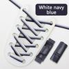 Magnetic Lock Shoelaces Without Ties Shoelace Flat Elastic Gradient Colorful Laces Sneakers for Kids Adult No Tie Shoe Laces