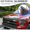 Xipoo Hood Deflector Compatible With 2015- Ford F150 Hood Protector Shield Replacement For 2015- Ford F-150 Accessories