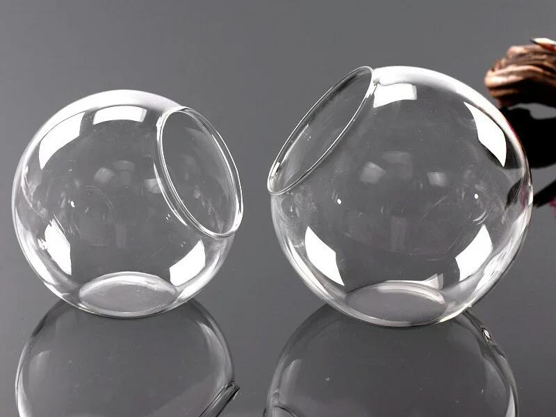 1 stück Mikrolandschaft Glasflaschen Kreativität Tau Sammlung Glasvase Sukkulente Terrarium Container Blumentopf Wohnkultur