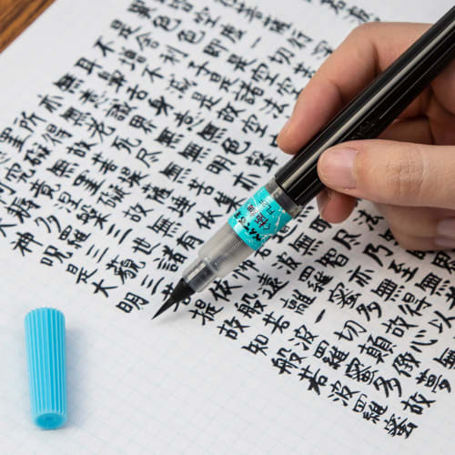 Pentel Pinselstift Pentel Brush XFL2F Extrafein Schwarz 40ÁE30ÁE5(mm)