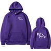 Hoodie Casual Sweatshirt Long Sleeve Hoodie Pullover Sweatshirt Boss Lady Print Hoodie Sweatshirt  Loose Tops Outerwear