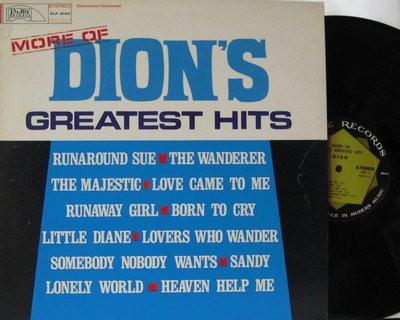 

Виниловая пластинка DION - More Of Dion s Greatest Hits SLP2022 LAURIE 1964 US Рок Б/У