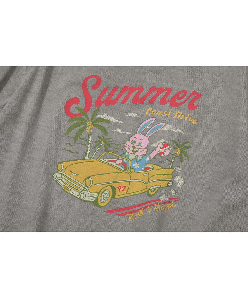 CPGN STUDIO Rolling Hoppy Pigment Short Sleeve Tee Dark Gray