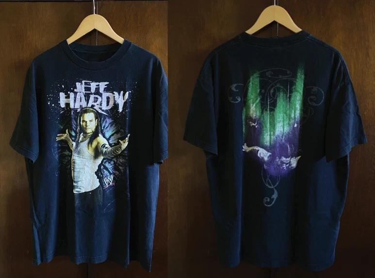 Vintage WWE Jeff Hardy Swanton Bomb T Shirt - WWF Wrestling - Hardy Boyz - S-5XL S