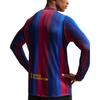 Nike FC Dri-FIT Barcelona Football Club 2026/27 Season Home Fan Version Loose Fit Color Block Long Sleeve Football Shirt Men tops IR0044-683