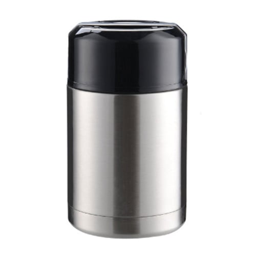 

Vacuum Insulated Soup Jar, Thermos, Lunch Jar, Keeps Food Hot or Cold, 1000ml Large Capacity, Food Container (Silver)