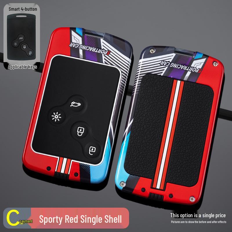 Fits Renault Koleos, Captur, Megane, Talisman, and Latitude Key Covers and Buckles.