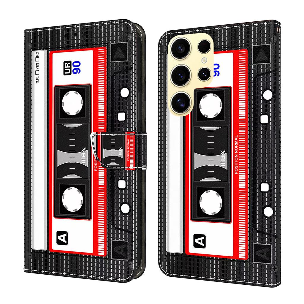 For Samsung Galaxy S25 Ultra Wallet Case Pattern Printing Stand Leather Flip Phone Cover