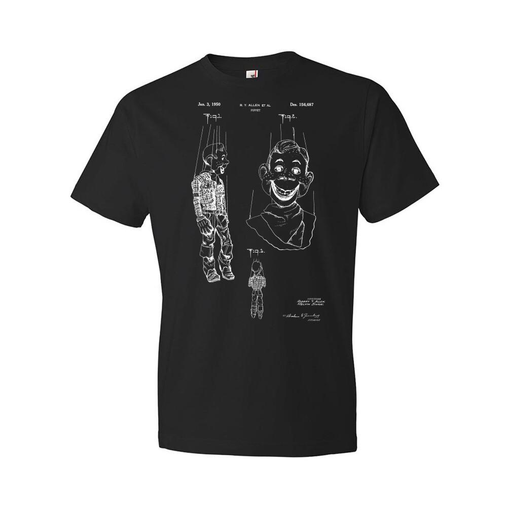 Howdy Doody Puppet Patent Shirt Teacher Shirts Dad Gifts Puppet Shirt Fun Shirts XXXXL