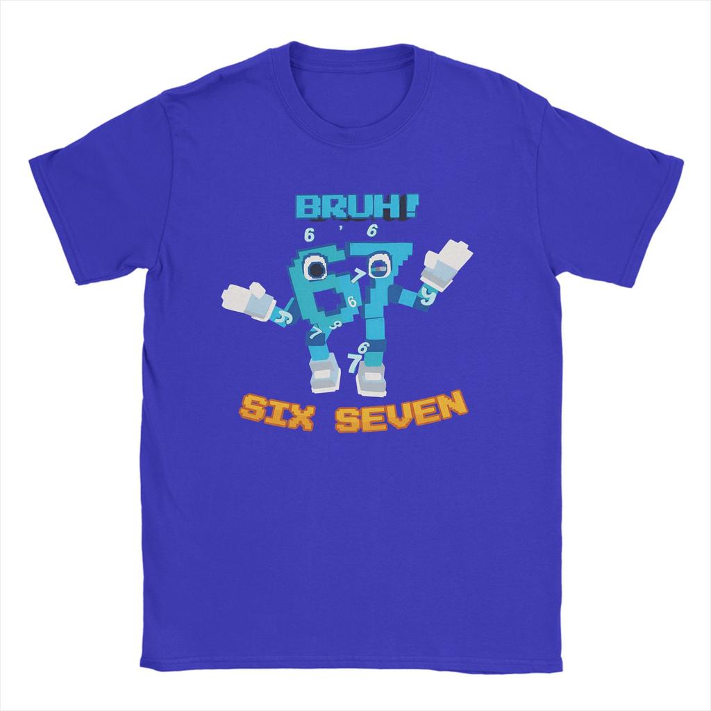 67 Six Seven 67 For Unisex Unisex T Shirt Steal Brainrot Gaming Meme Tees Short Sleeve Round Collar Tshirt 100 Cotton Clothes