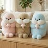 Adorable Ice Cream Seal Plush Toy Stuffed Animal, Cute Companion Sleep Soothing Doll, Soft Cozy Cuddle Pillow