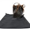 Excellent CELINE Triomphe Small Drawstring Shoulder Bag Triomphe Canvas 19114 Used