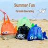 2025 Large Capacity Multi-Functional Beach Mesh Bag for Outdoor Swimming Toys