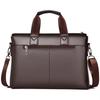 2026 New Men Briefcase High Quality Business Famous Brand PU Leather Shoulder Messenger Bag Office Handbag A4Document Laptop Bag