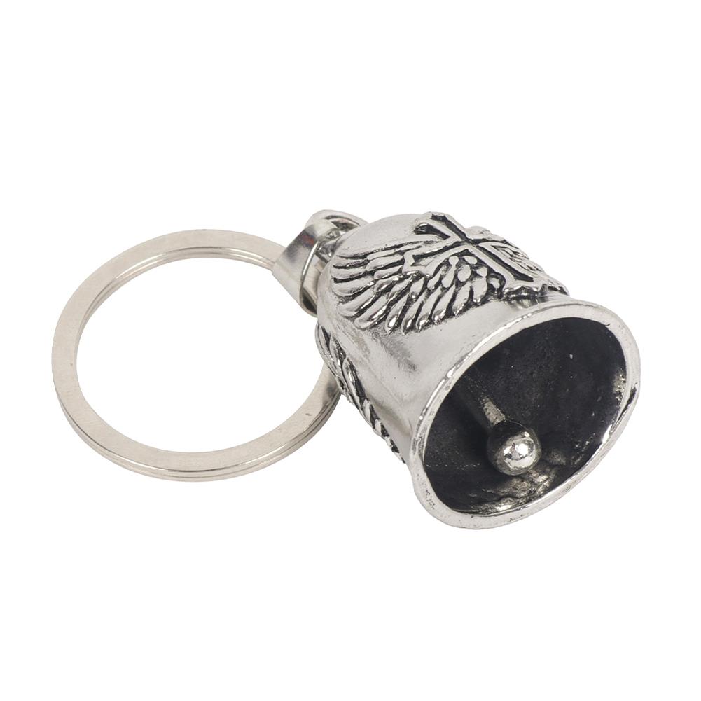 Retro Feather Riding Bell Guardian Motorcycle Biker Riding Bell Motorcycle Decoration Accessories for Biker Riders Bicycle Valentine Gift