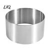 Food Presentation Ring Stainless Steel Circle Cake Mold, 1.97" Deep Round Biscuit Pastry Ring, Nonstick Scone Mold Easy To Demold Baking Tool