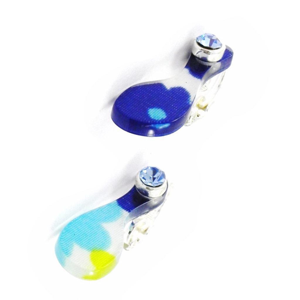 NOA [I4769] - Boucles Créateur 'Liberty' bleu