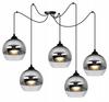 ELEGANT CHROME LED SPIDER HANGING LAMP