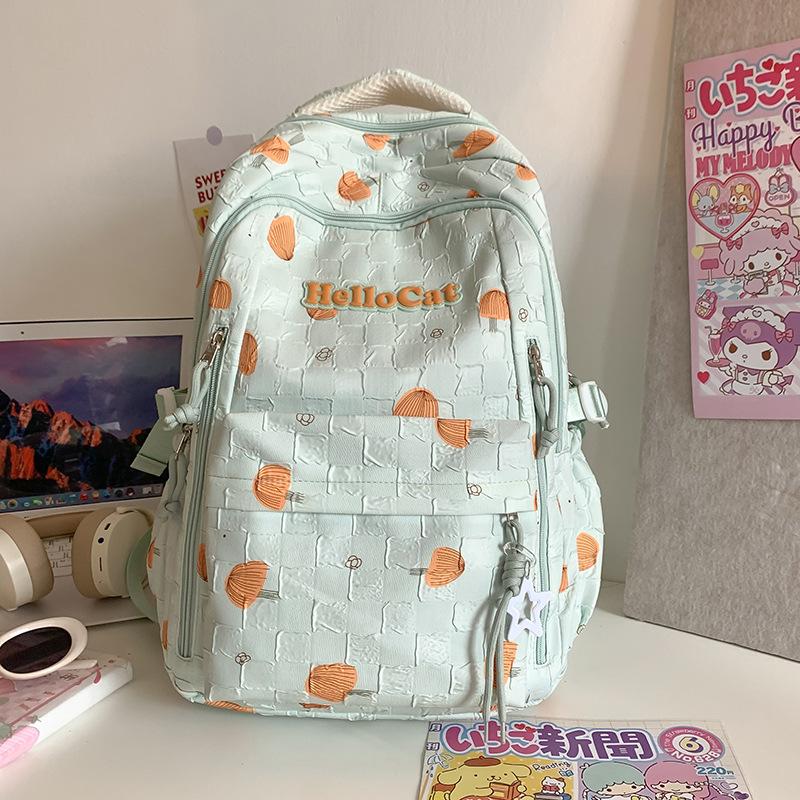 Children's Schoolbags Elementary School Girls Junior High School Girls Letters High Looking Dirty Resistant Backpack
