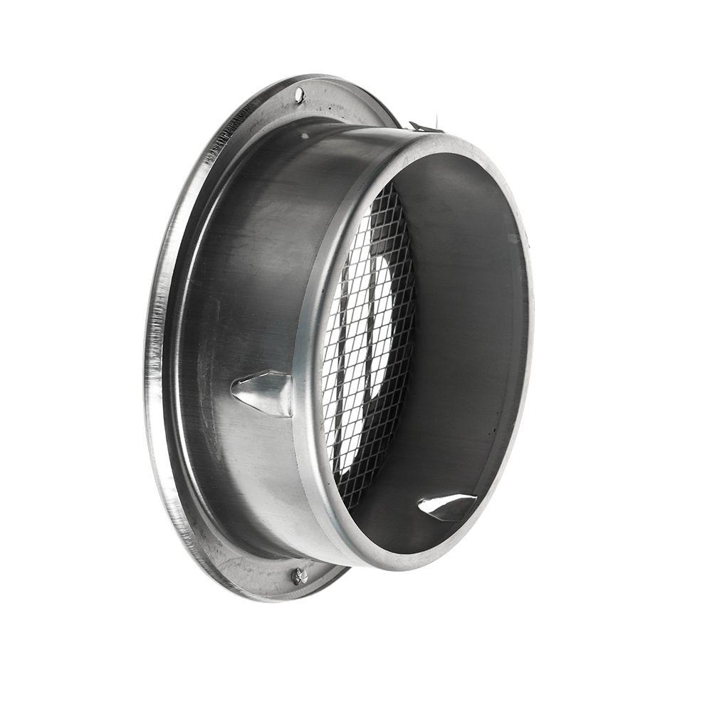 Various Size Prevent Pest Round Ducting Ventilation Grilles Exterior Wall Air Vent Vents Cover Air Circulation