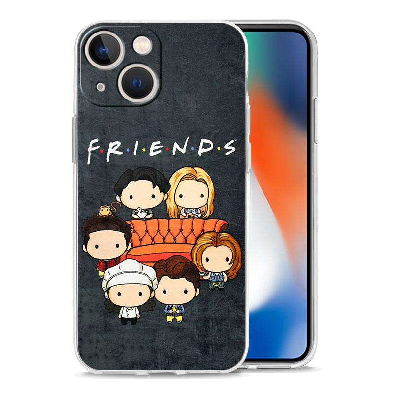 Custodia per Telefono Central Perk Coffee Friends Serie TV Per iPhone 17 16 15 11 12 14 13 Pro Max Mini X XS XR 7 Plus 17E Copertura Antiurto