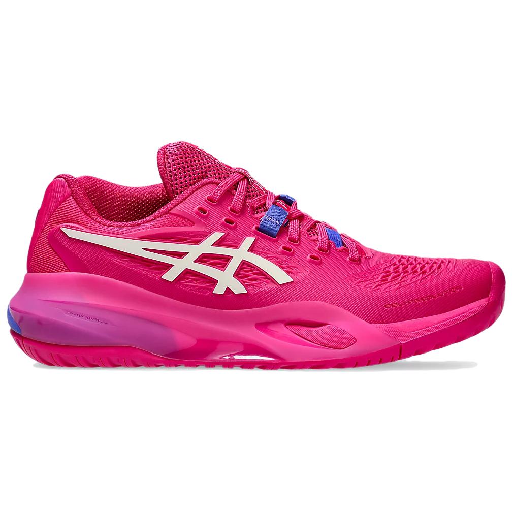 New Asics GEL RESOLUTION X Abrasion Resistant Low Top Tennis Shoes Women's Rose Pink 1042A279-700