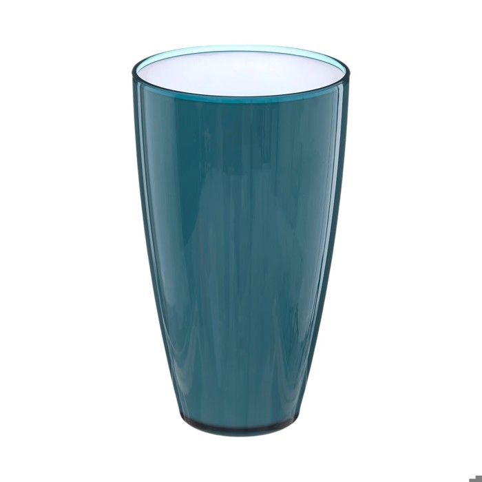 Verre 14 cm Collection Pastel bleu petrole