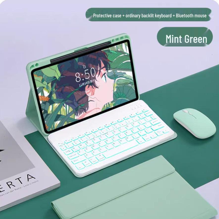 Redmi Pad Pro 12.1 Wireless Bluetooth Keyboard Protective Case with Spanish Language Support