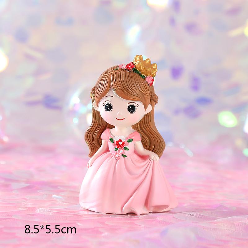 Princess and Prince Ferris Wheel Cake Topper for Birthday Decoration