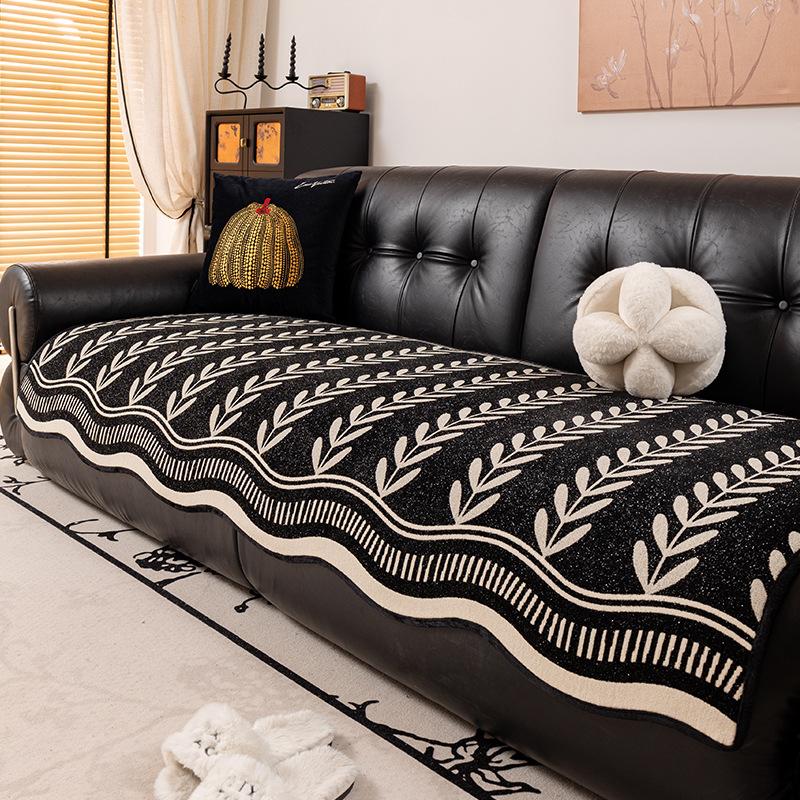 

New Light Luxury High-End Special-Shaped Sofa Cushion Four-Season Universal Sofa Seat Cushion Combination Sofa Cover 90*70cm