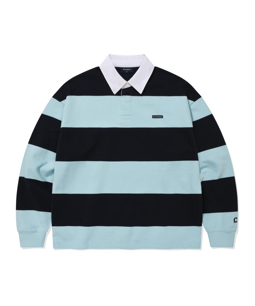 COVERNAT Authentic Rugby Sweatshirt Sky Blue