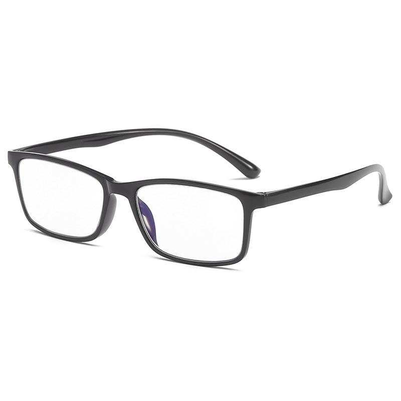 1920 1pc True TR Material Squared Frame Blue Light Blocking Presbyopia Unisex 1.0 1.5 2.0 2.5 3.0 3.5 4.0 Reading Glasses