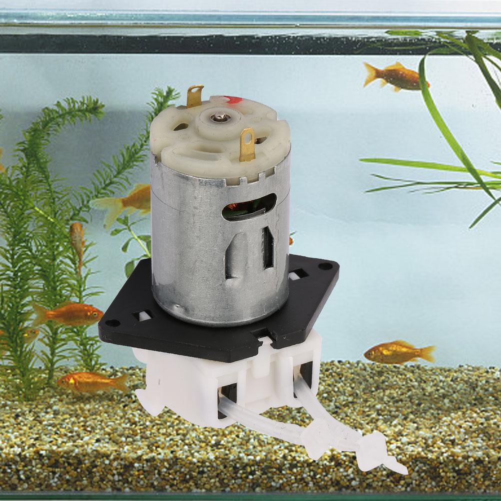 12V 1x3 Dosing Pump   Peristaltic Tube Head For Aquarium   Chemical Analysis