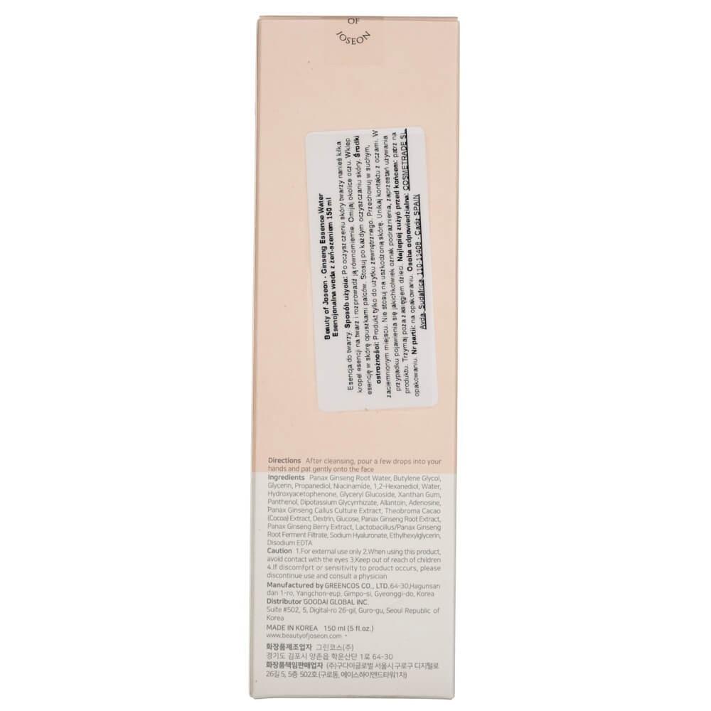 Beauty of Joseon Ginseng Facial Essence - 150 ml